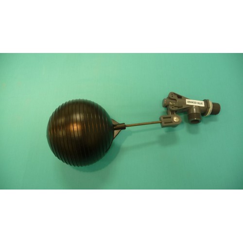 1" Advanced PVC Valve w/ 1/4" x 4" Stainless Steel Float Arm w/ 6